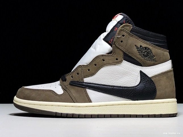 Rep Onekick CD4487 'Mocha' Jordan Scott Retro OG High x 1 100 - Air Travis 0816